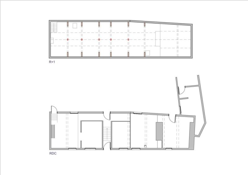 Plan avant renovation colombage Nouvelle R