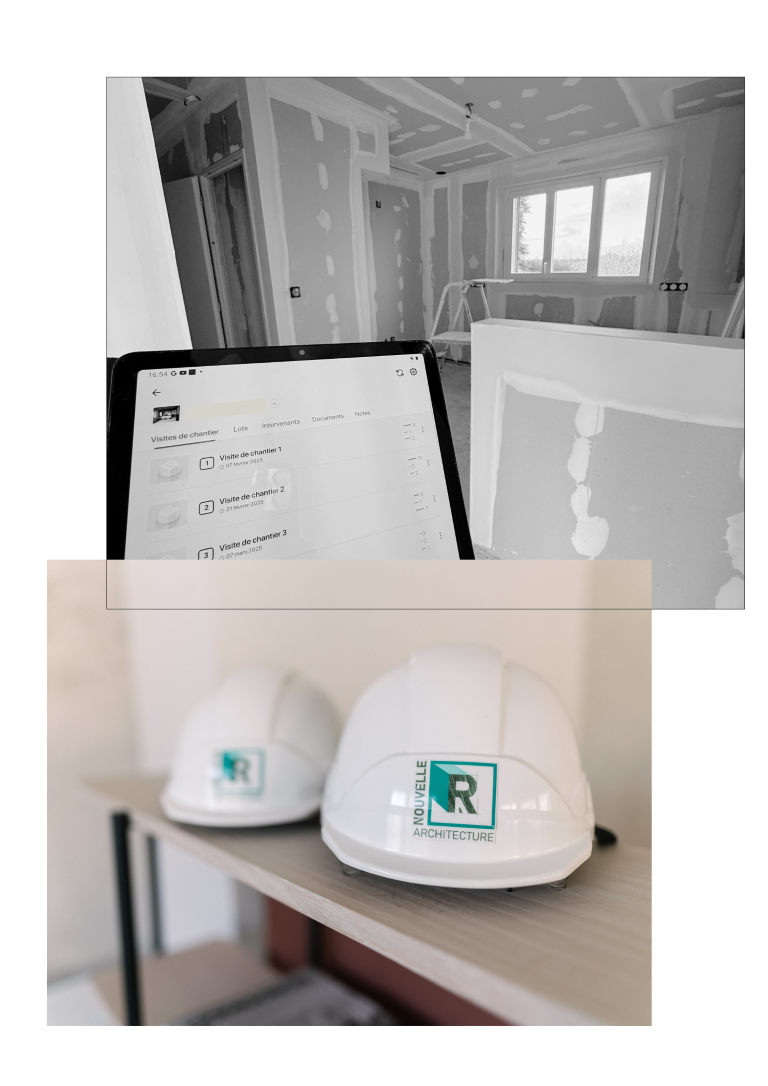 realisation des travaux Nouvelle R architexture oise